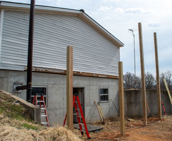 Foundation Raising in Garland