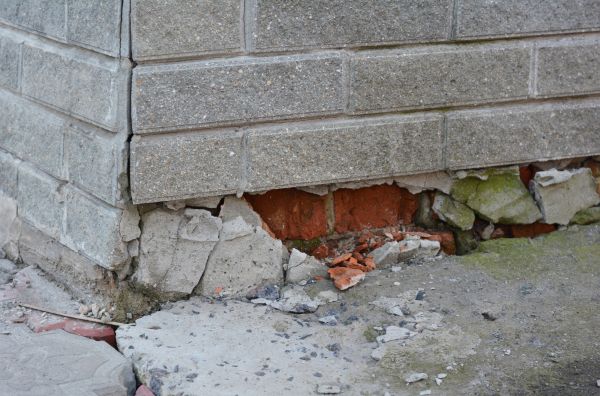 Foundation Settlement Repair in Garland